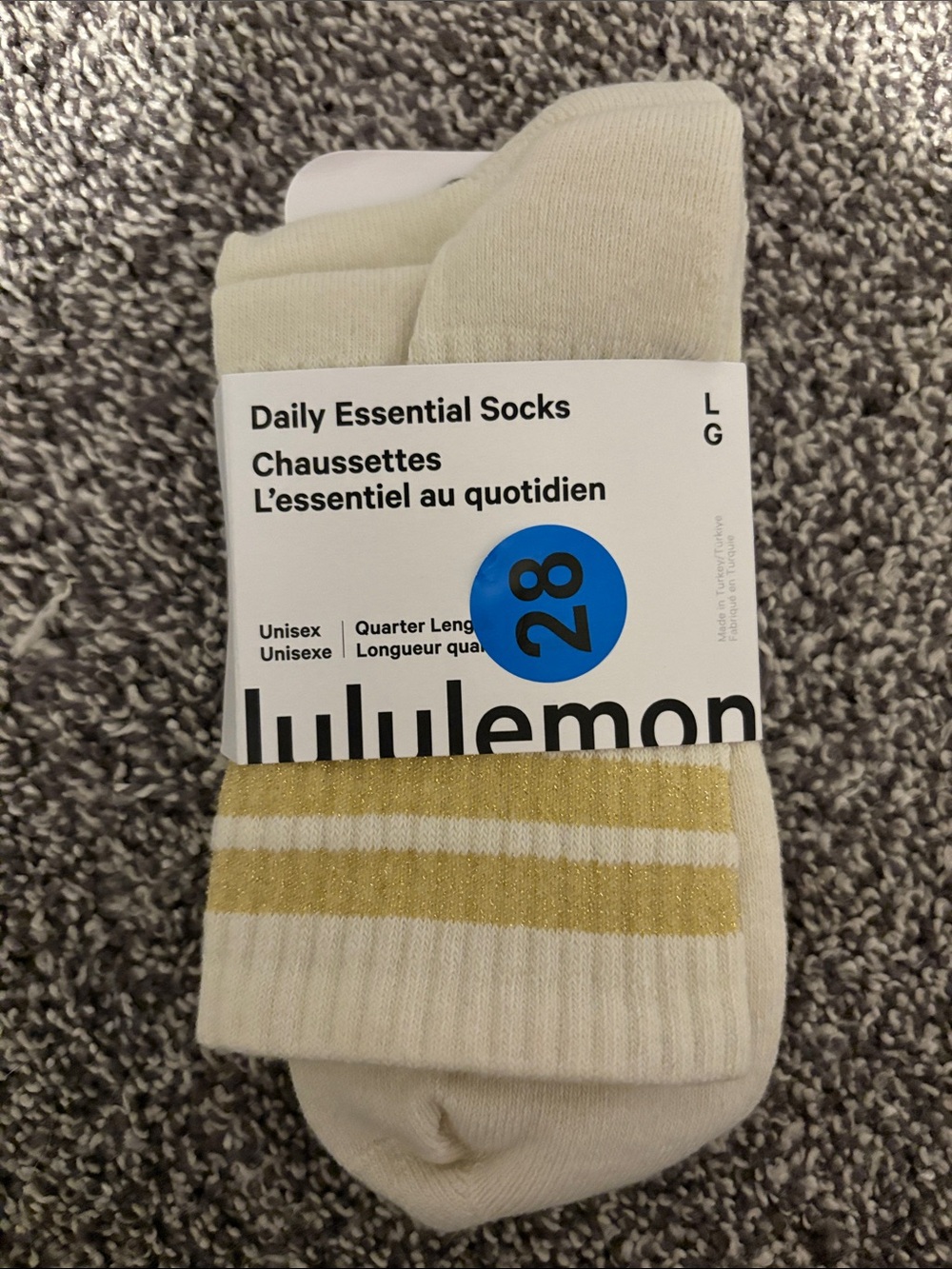 Lululemon Daily Essential Socks